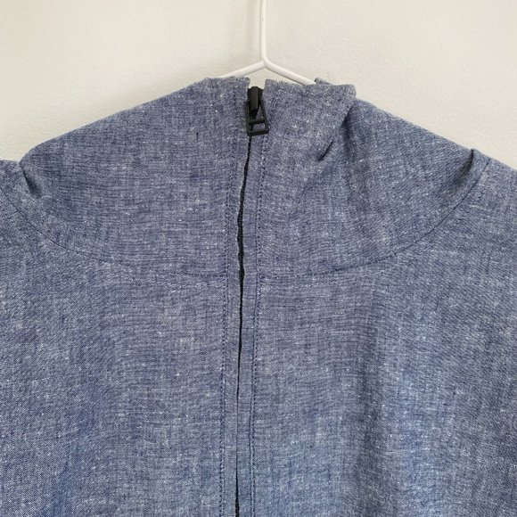Lifetime Collective Chambray Pullover Rain Coat Men's Small - Picture 10 of 10